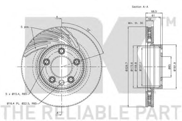 Disc frana 2