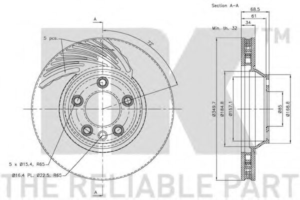 Disc frana 2