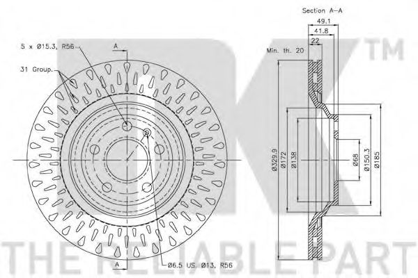 Disc frana 1