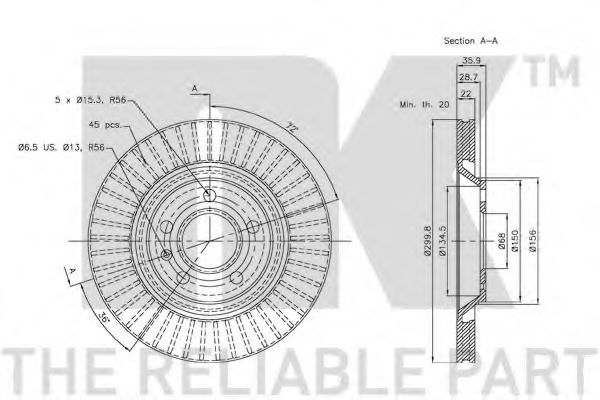 Disc frana 1