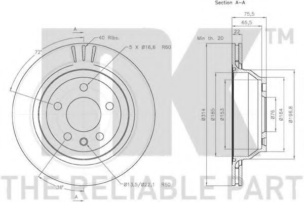 Disc frana 1