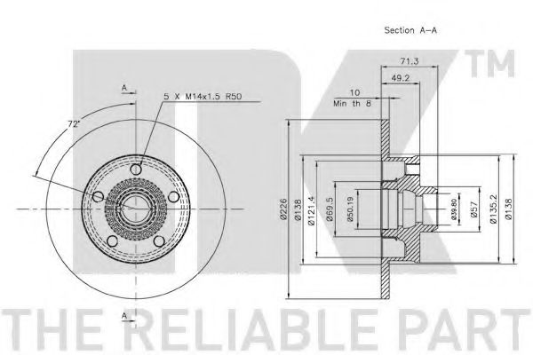 Disc frana 2