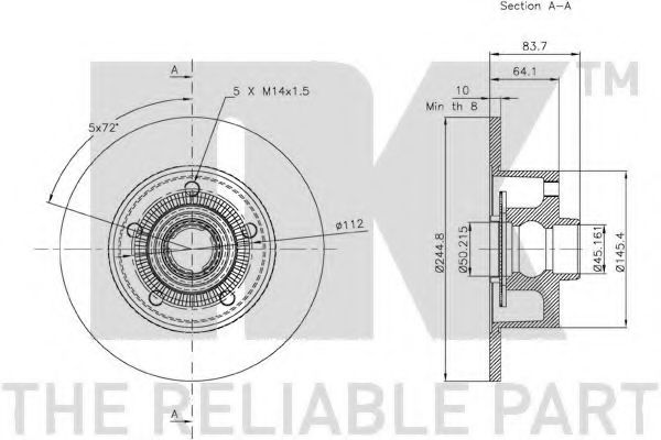 Disc frana 2