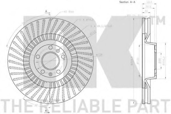 Disc frana 1