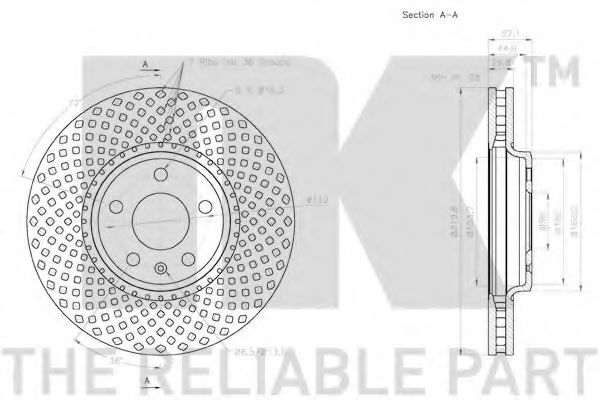 Disc frana 1