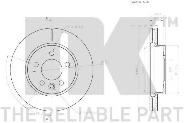 Disc frana 1