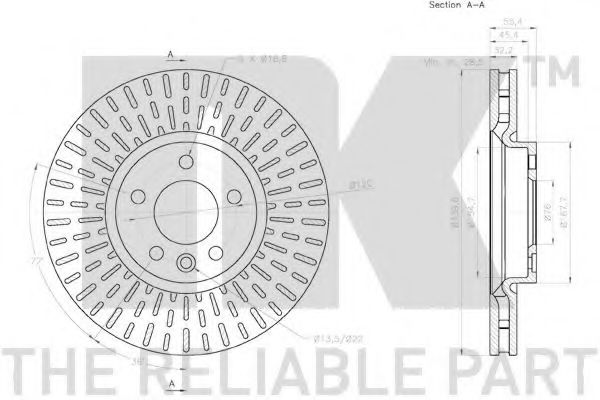Disc frana 2