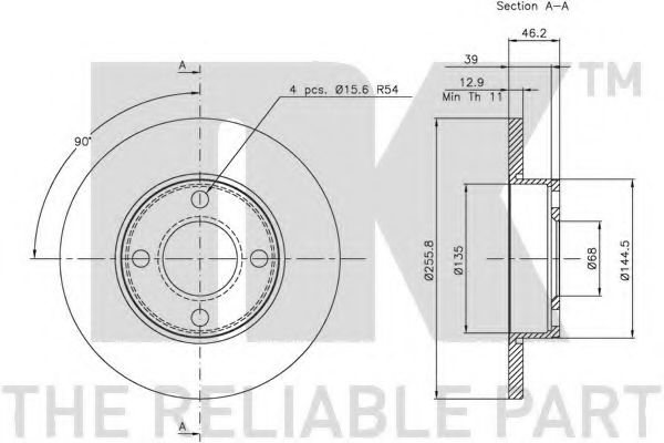 Disc frana 1