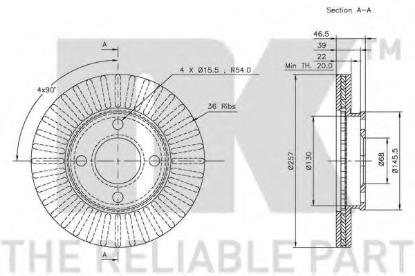 Disc frana 1