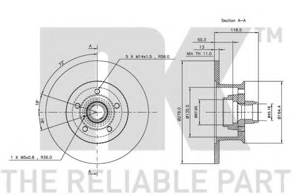 Disc frana 1