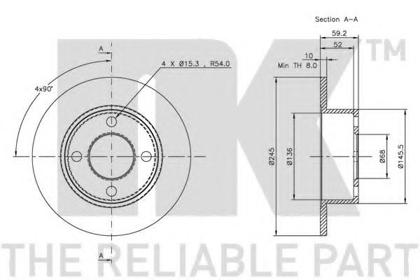 Disc frana 2