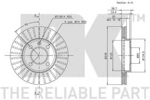 Disc frana 2