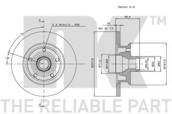 Disc frana 1