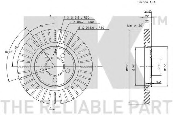 Disc frana 2