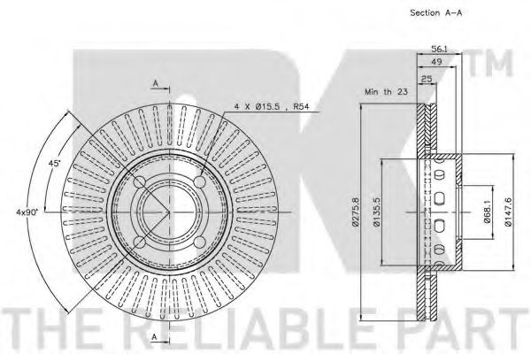 Disc frana 1