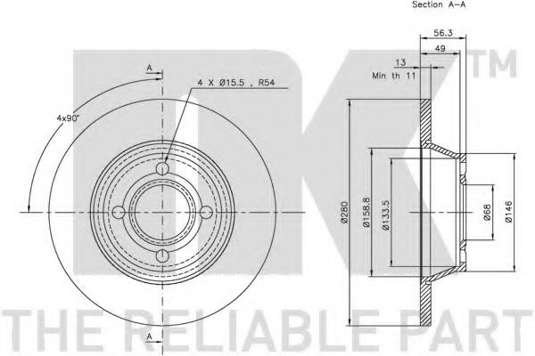Disc frana 2