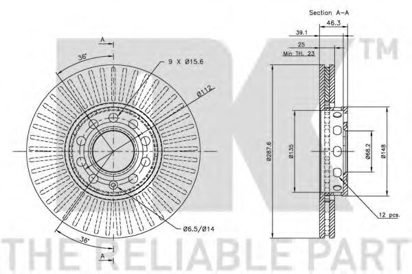 Disc frana 2
