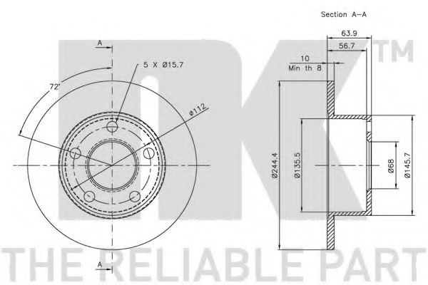Disc frana 2