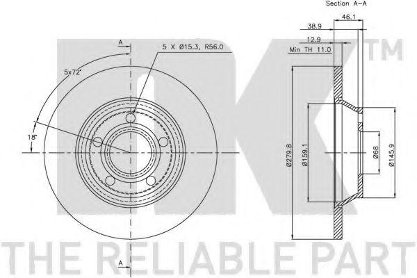 Disc frana 2