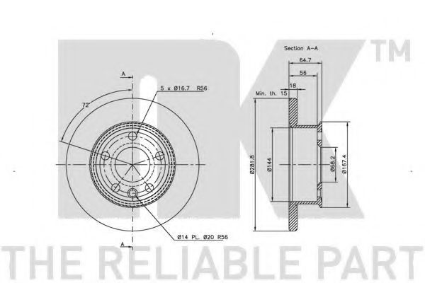 Disc frana 2