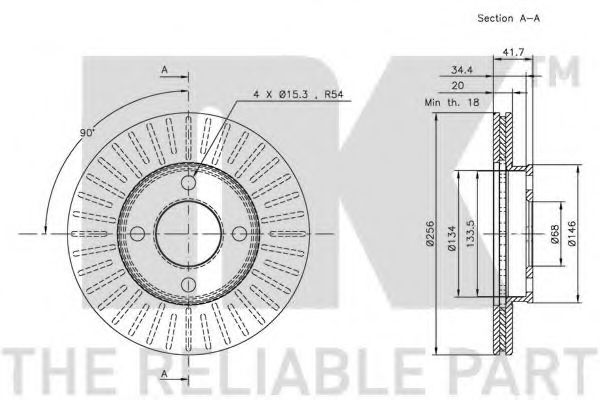 Disc frana 1
