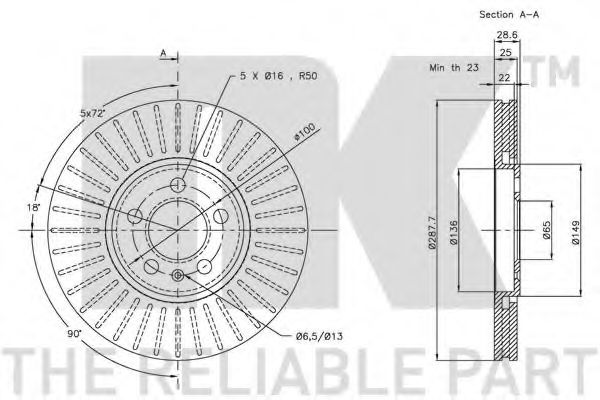 Disc frana 1