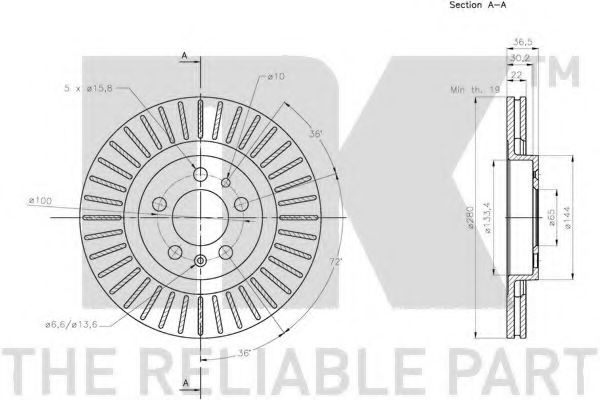 Disc frana 2