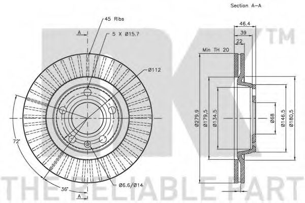 Disc frana 2