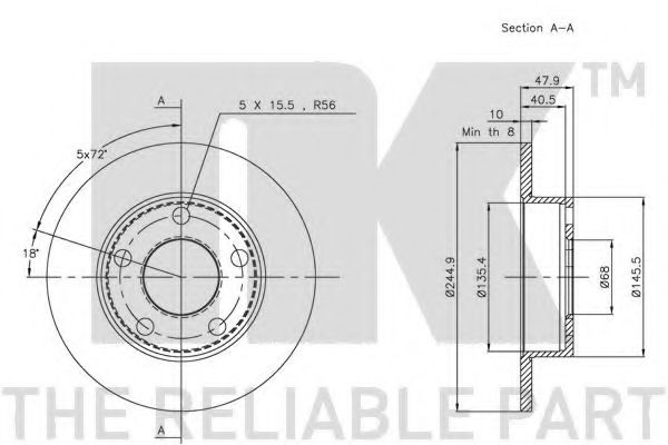 Disc frana 2