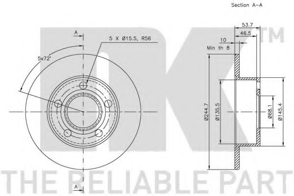 Disc frana 2