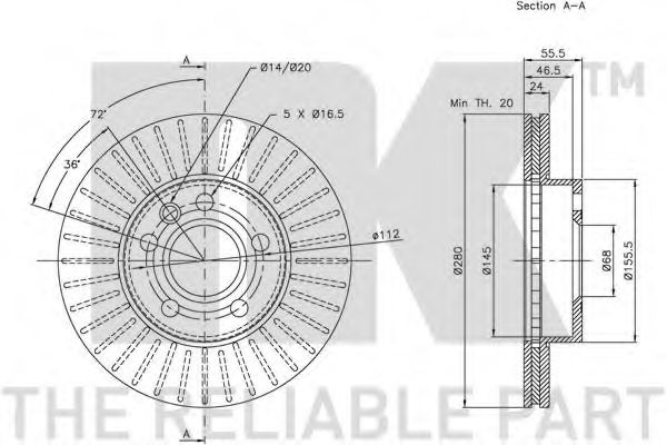Disc frana 2
