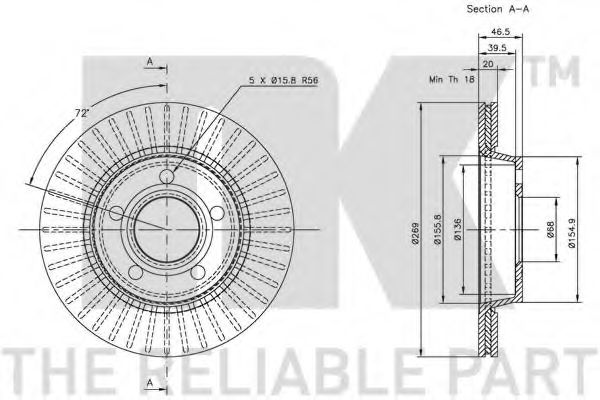 Disc frana 2
