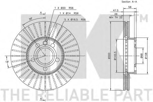 Disc frana 2