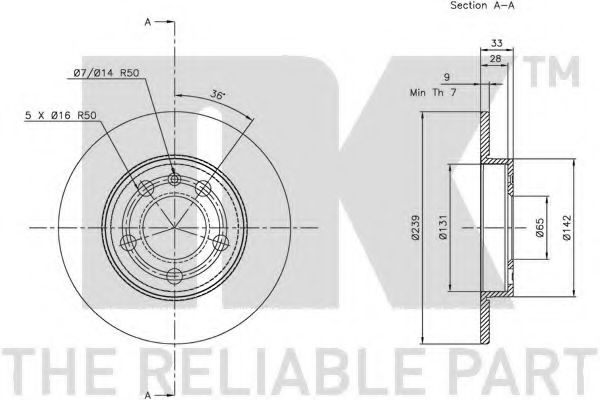 Disc frana 2