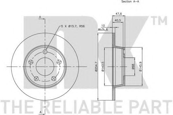 Disc frana 2