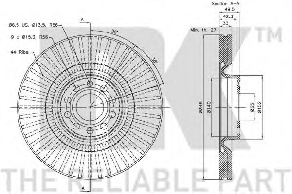 Disc frana 1