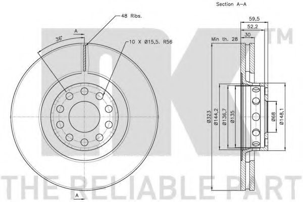 Disc frana 2