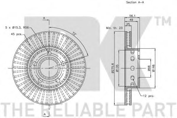 Disc frana 1