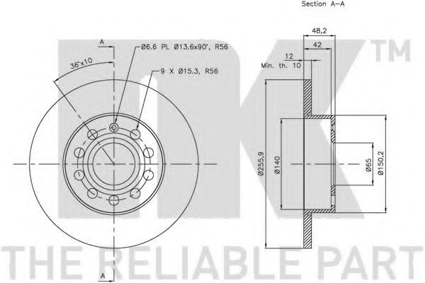 Disc frana 2