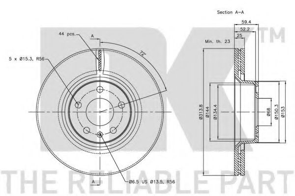 Disc frana 2