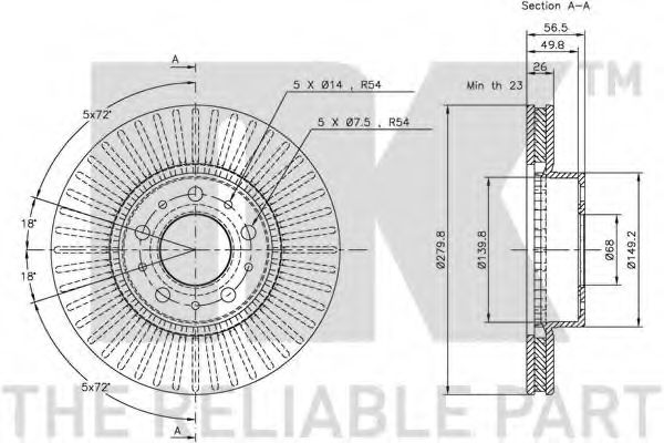 Disc frana 2