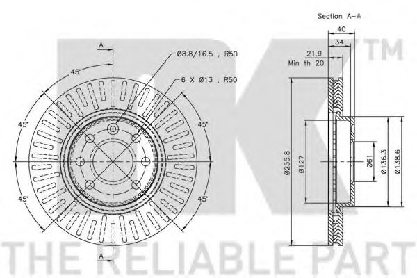 Disc frana 1