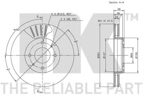 Disc frana 2