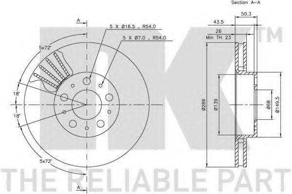 Disc frana 2