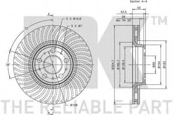 Disc frana 2