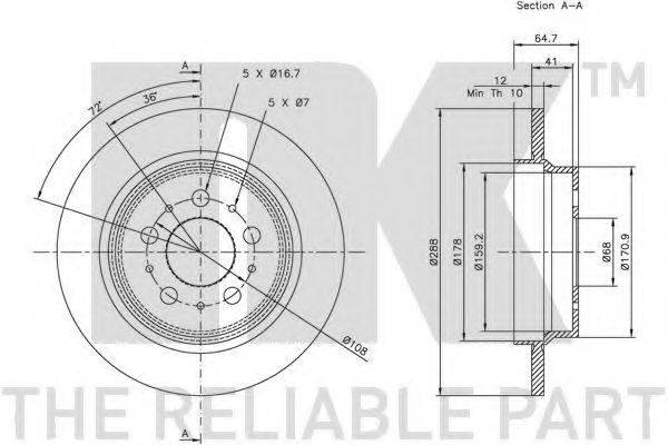 Disc frana 2