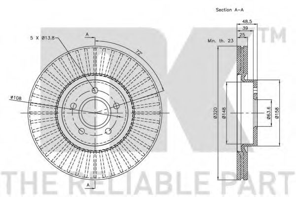 Disc frana 2