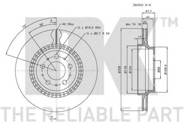 Disc frana 2