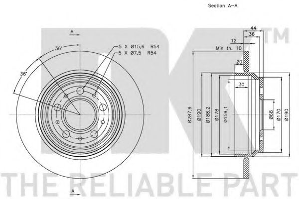Disc frana 1