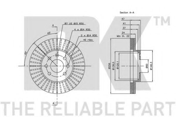 Disc frana 1